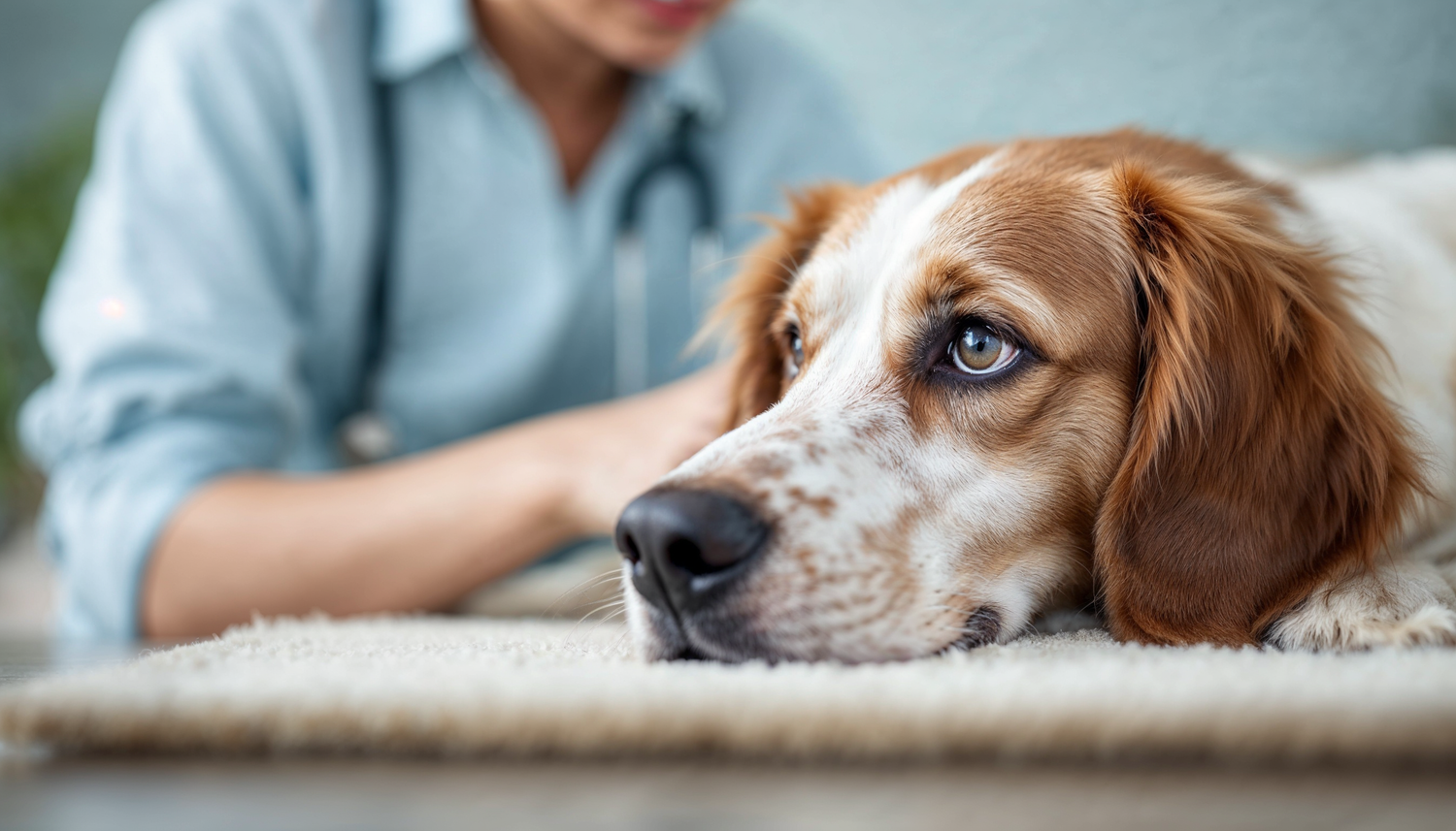 Arthritis in dog guide with details on pain causes, early symptoms, and how optiwize can help