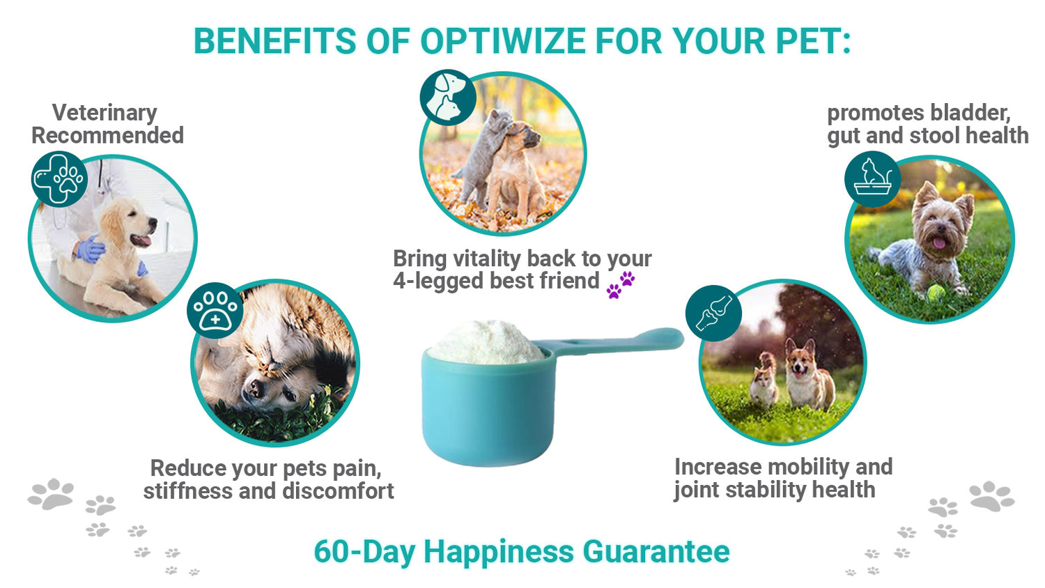 Benefits of optiwize for your pet