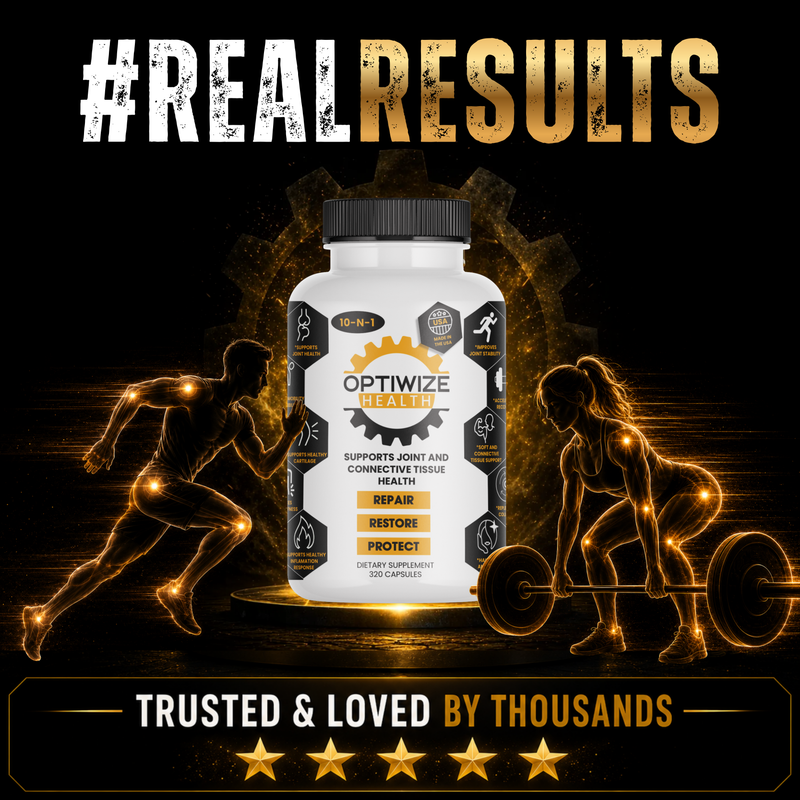 OptiWize Collagen +Plus Human Supplement for Joint Health