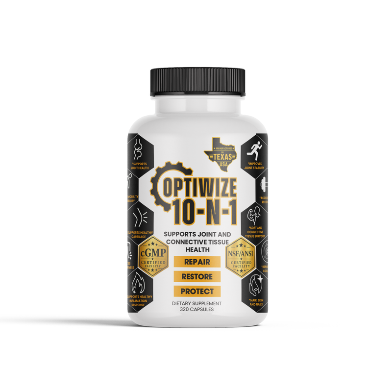 OptiWize Collagen +Plus Human Supplement for Joint Health