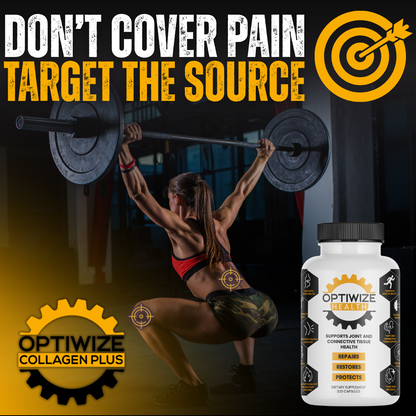 OptiWize Collagen +Plus Human Supplement for Joint Health