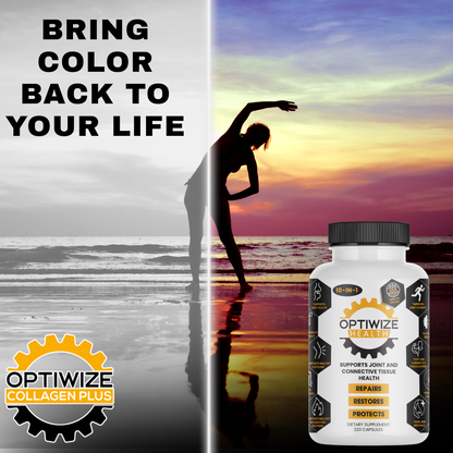 OptiWize Collagen +Plus Human Supplement for Joint Health