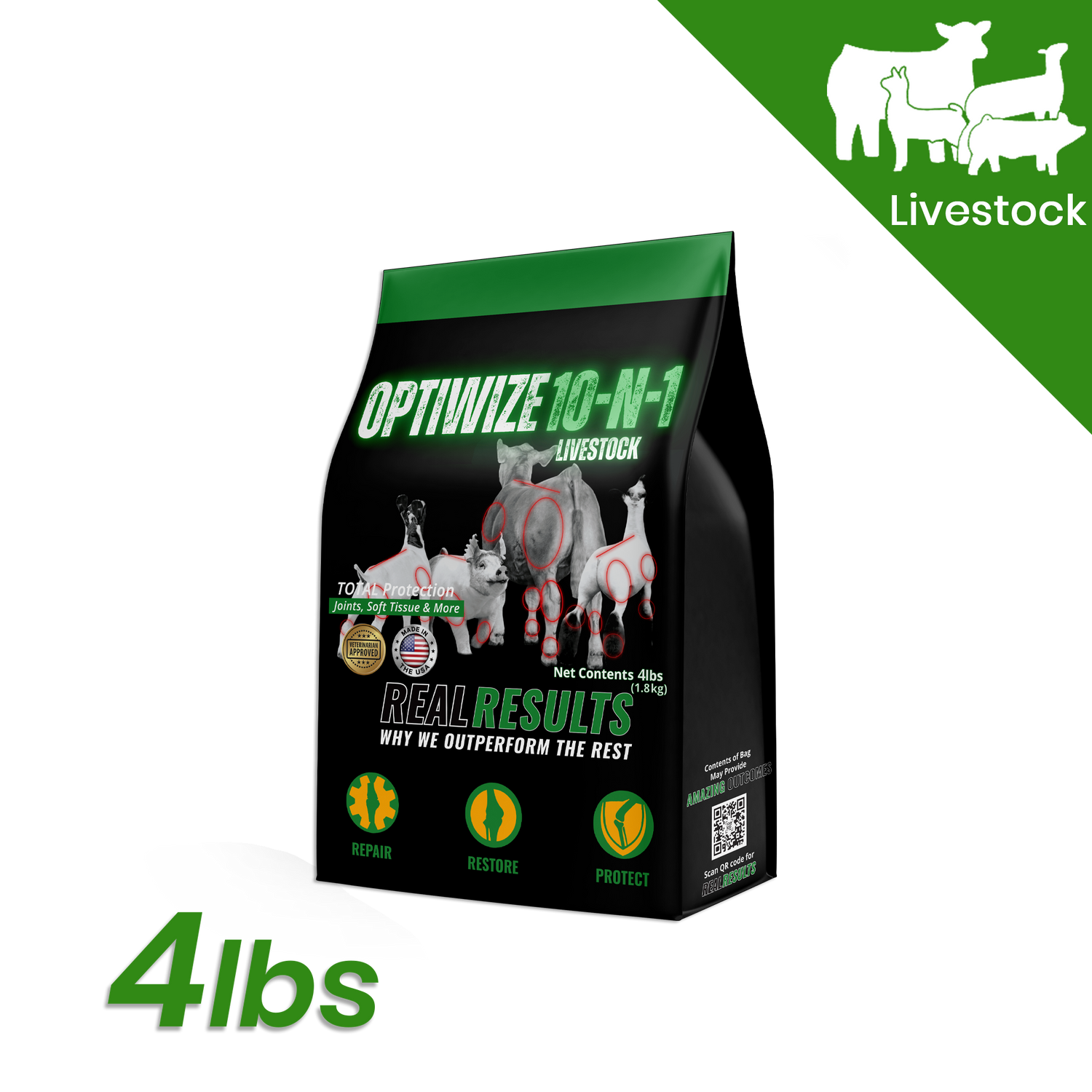 OptiWize Collagen +Plus Livestock Joint Supplement