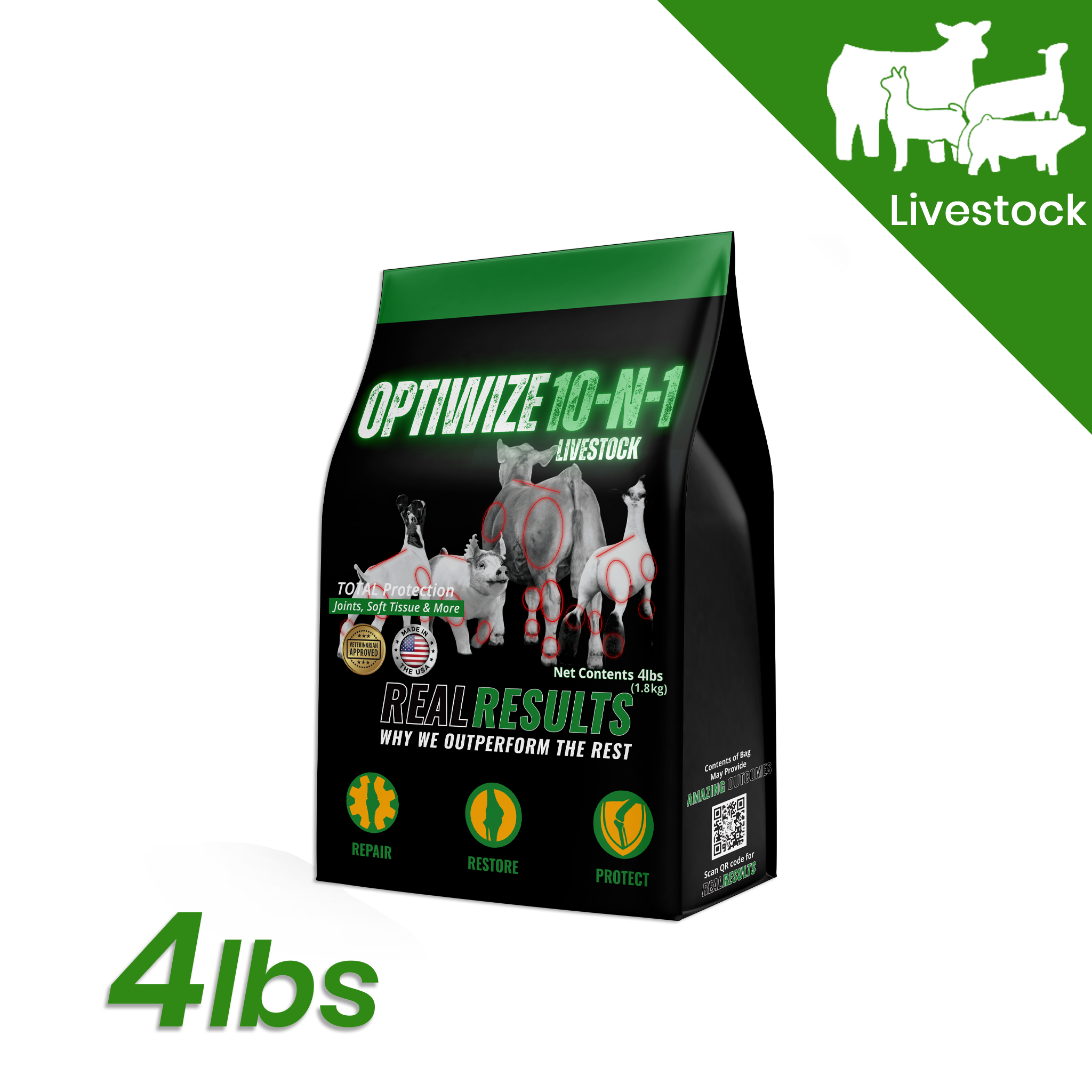 OptiWize Collagen +Plus Livestock Joint Supplement