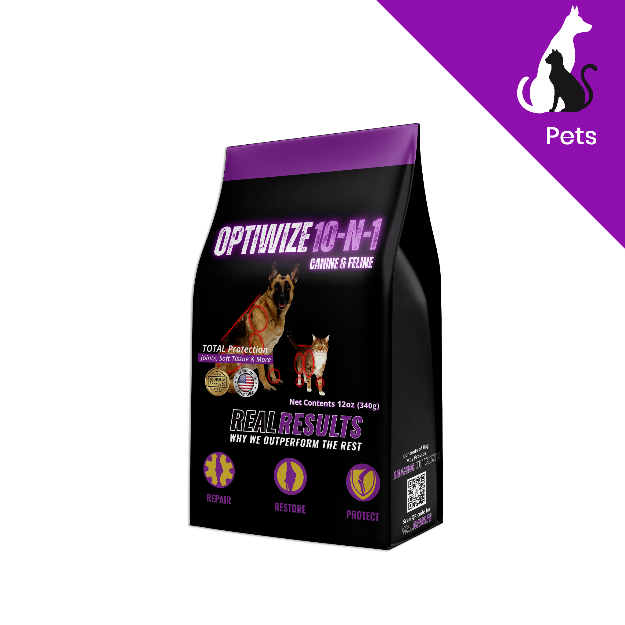 OptiWize Collagen +Plus Dogs and Cat Joints Health Supplement