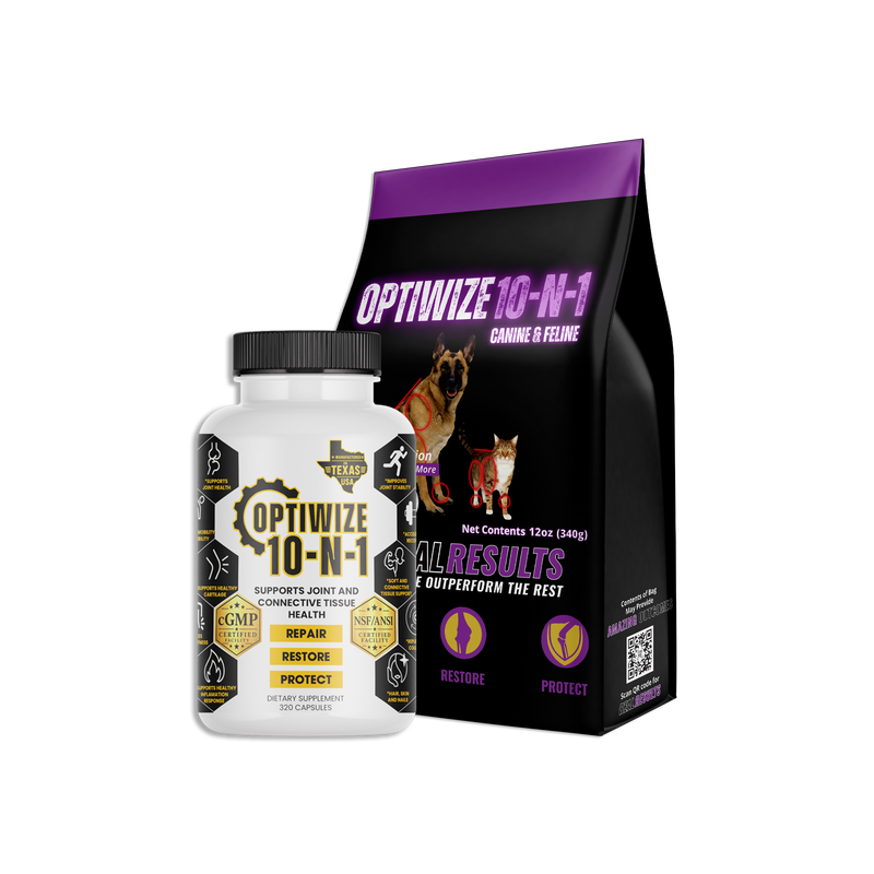 OptiWize Collagen +Plus Dog and Cat Joint Health Supplement