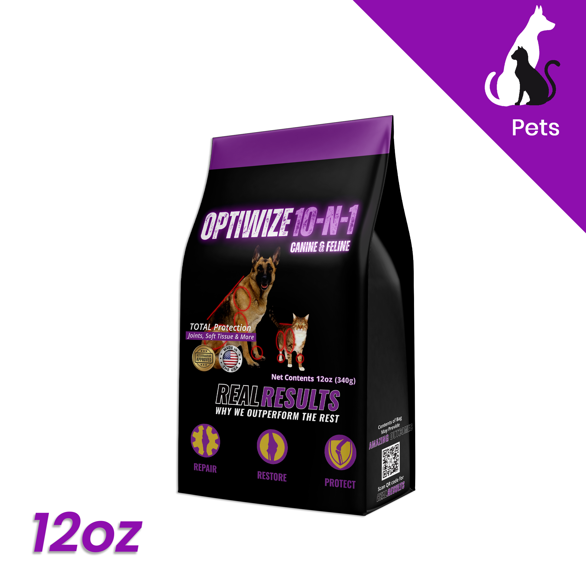 OptiWize Collagen +Plus Dogs and Cat Joints Health Supplement
