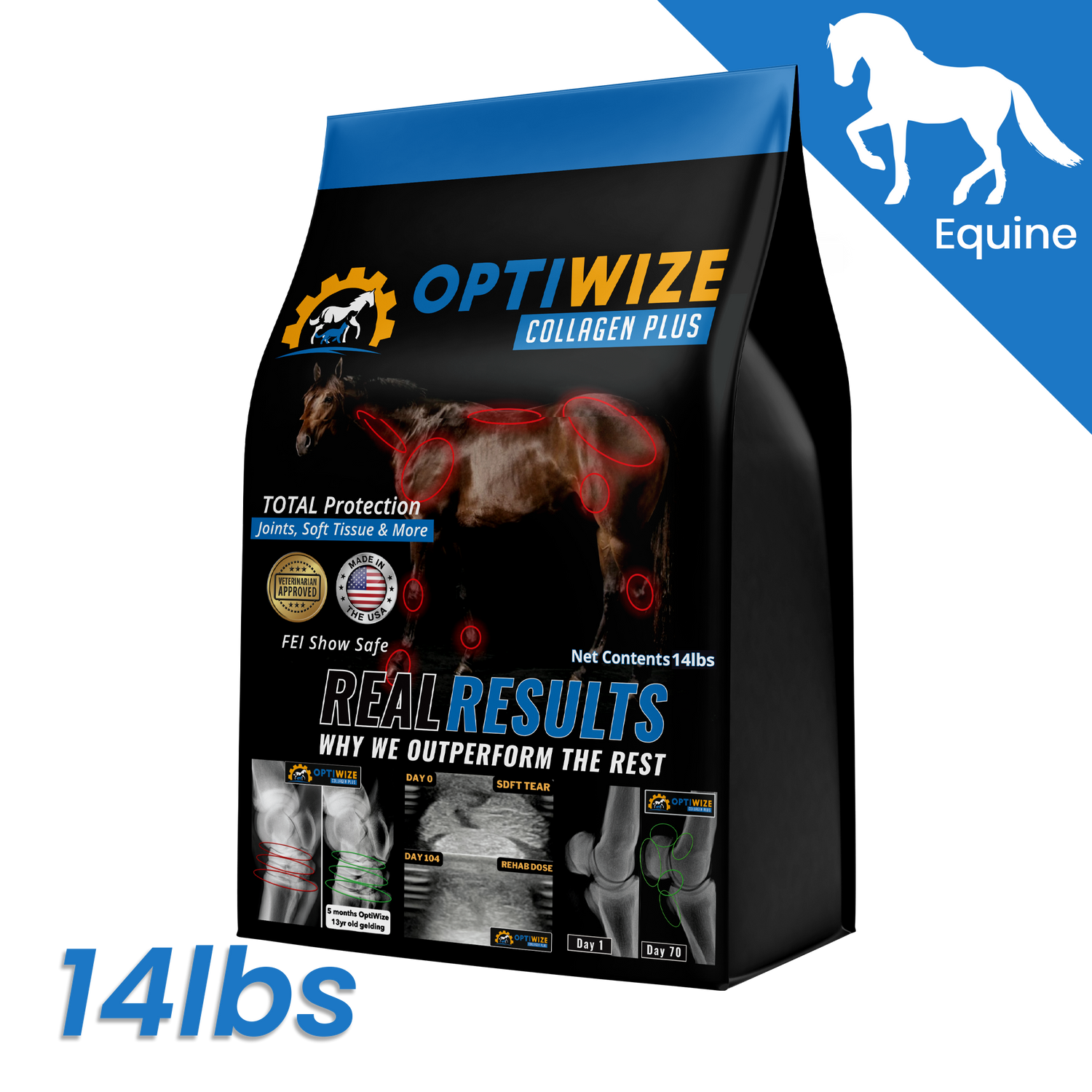 OptiWize Collagen +Plus Equine Joint Supplement