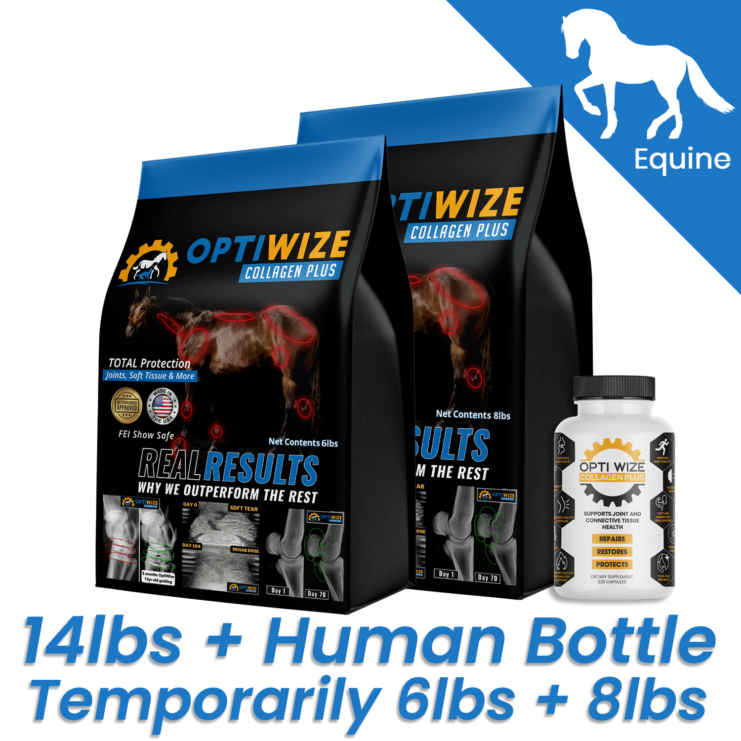 OptiWize Collagen +Plus Equine Joint Supplement