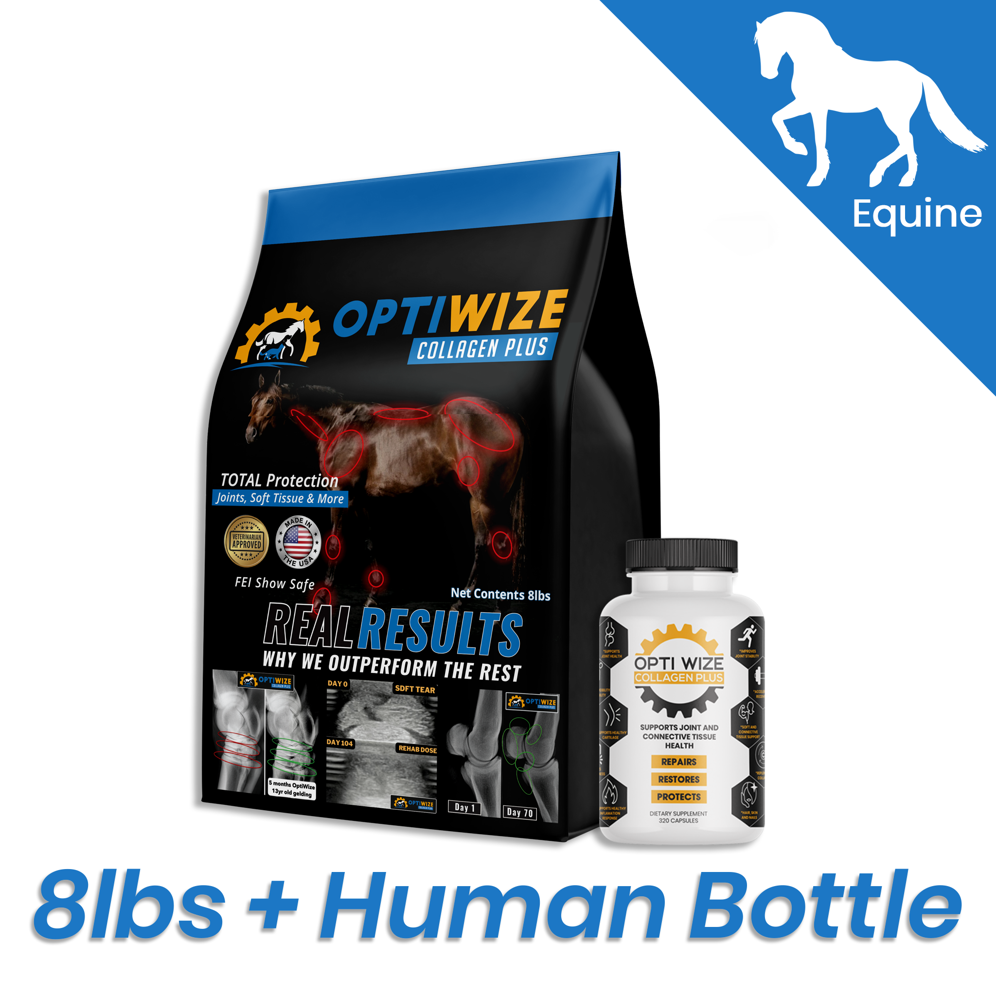 OptiWize Collagen +Plus Equine Joint Supplement