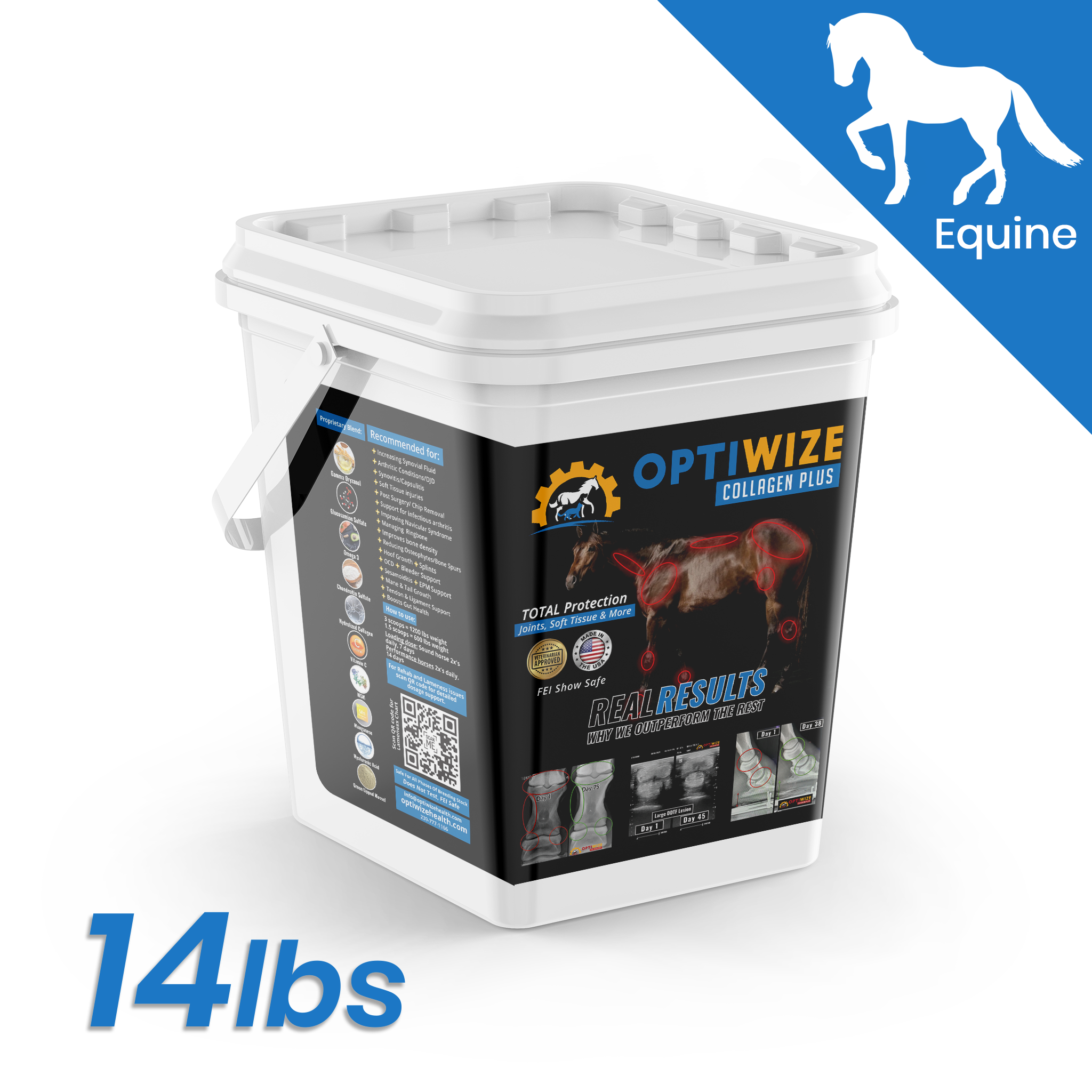 OptiWize Collagen +Plus Equine Joint Supplement