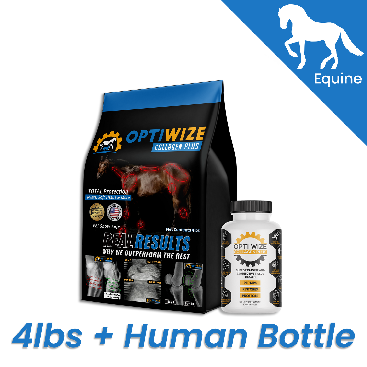 OptiWize Collagen +Plus Equine Joint Supplement