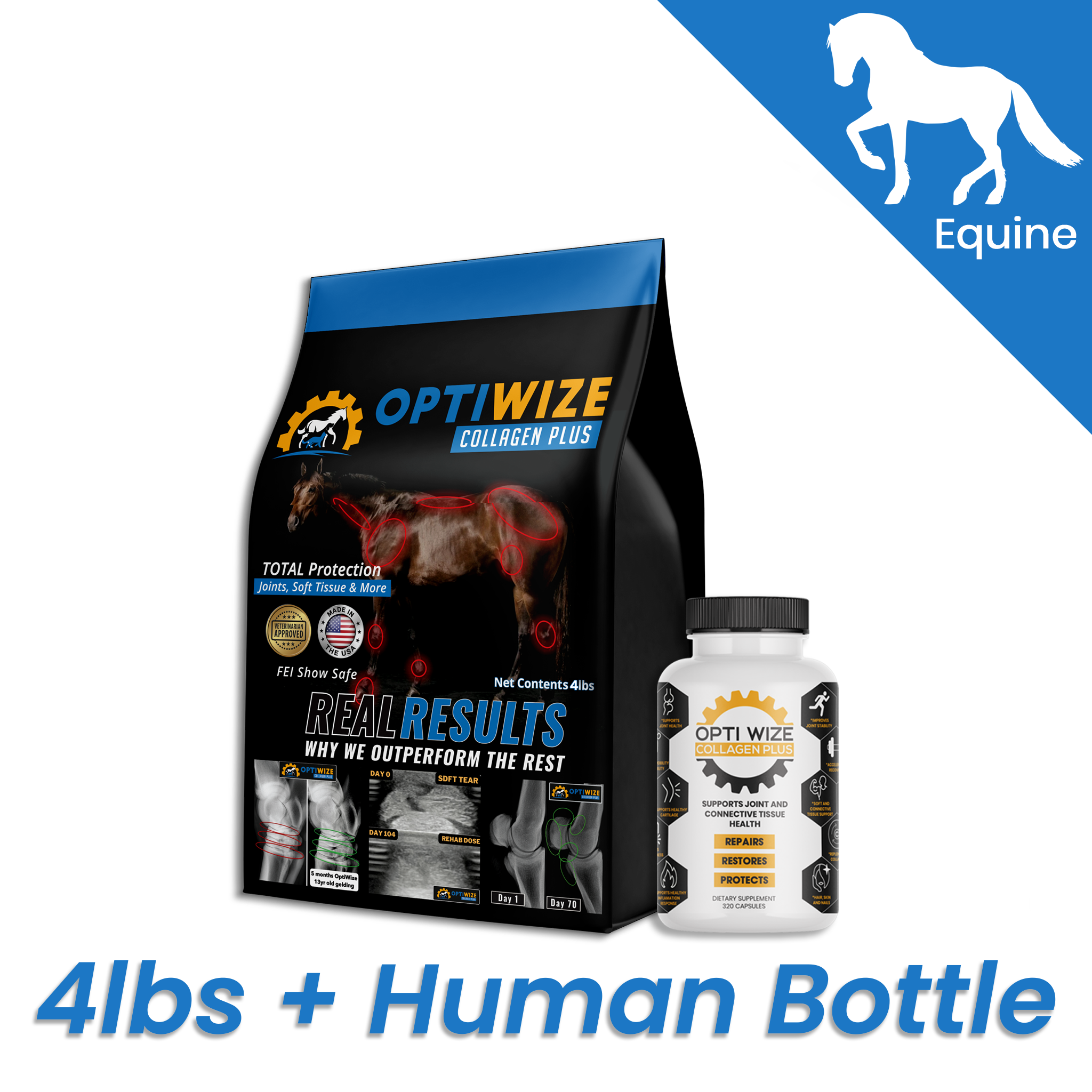 OptiWize Collagen +Plus Equine Joint Supplement