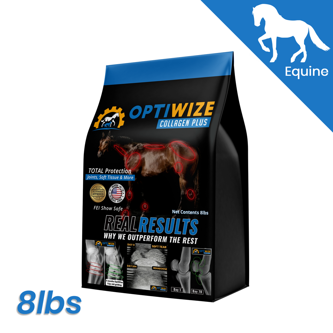 OptiWize Colágeno +Plus Equino 8lbs