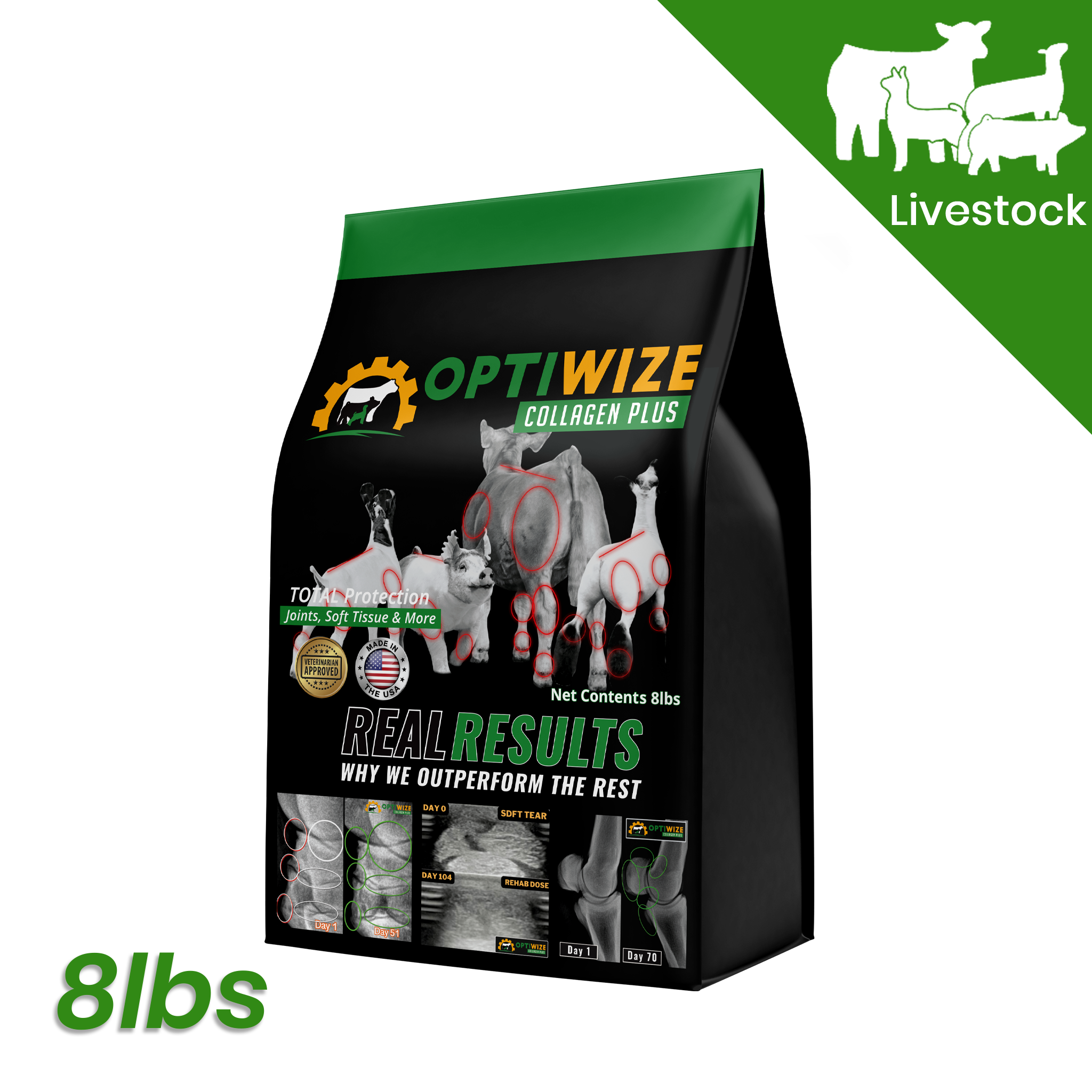 OptiWize Collagen +Plus Livestock Joint Supplement