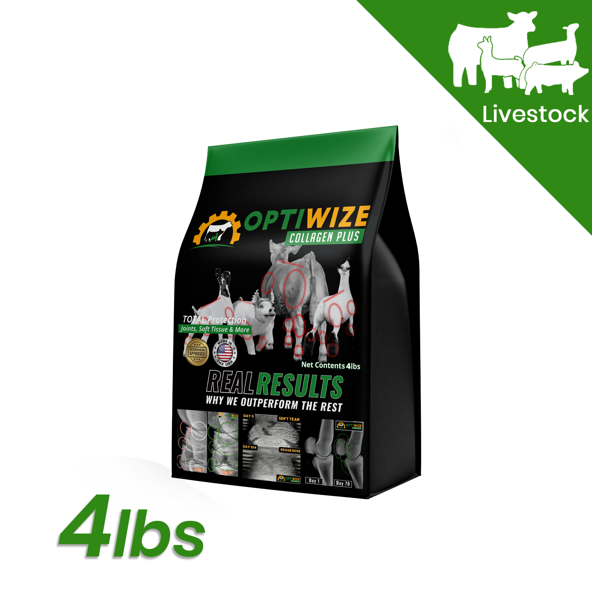 OptiWize Collagen +Plus Livestock Joint Supplement