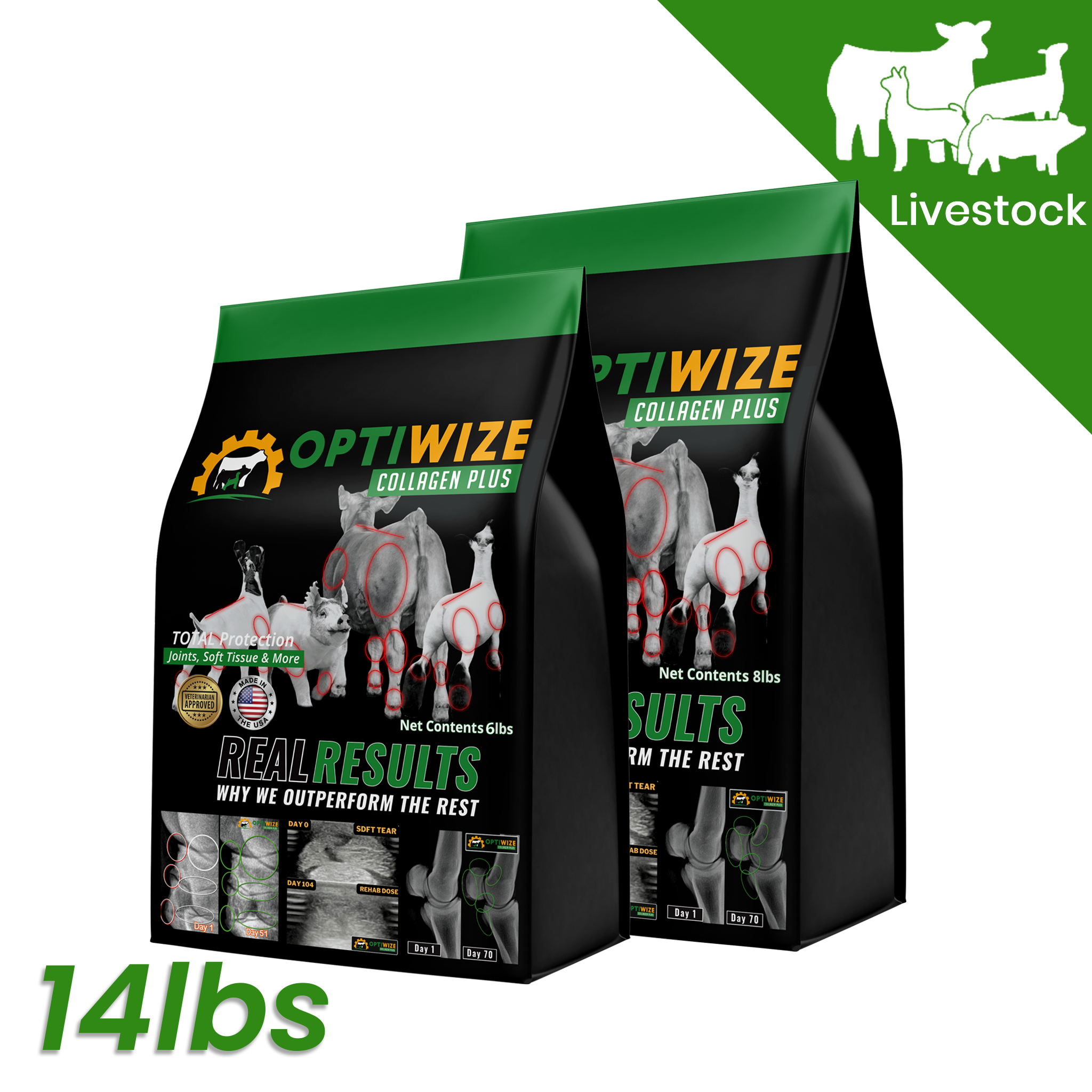 OptiWize Collagen +Plus Livestock Joint Supplement