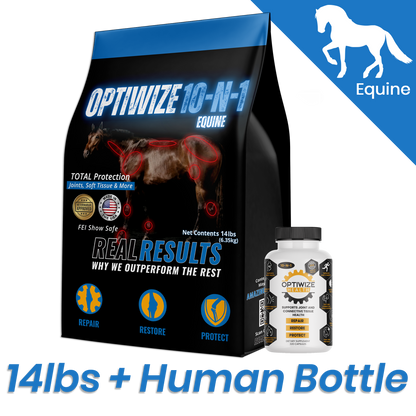 OptiWize Collagen +Plus Suplemento para articulaciones equinas